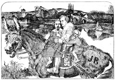 Parodia de Sir Isumbras y el P.R.B., 1923 de Unbekannt
