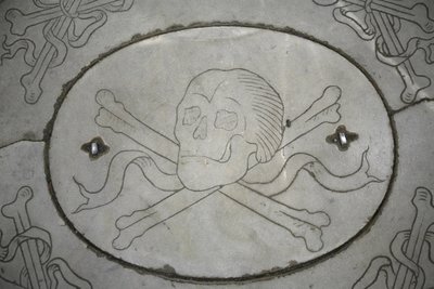 Calavera y huesos, Florencia, Italia de Unbekannt