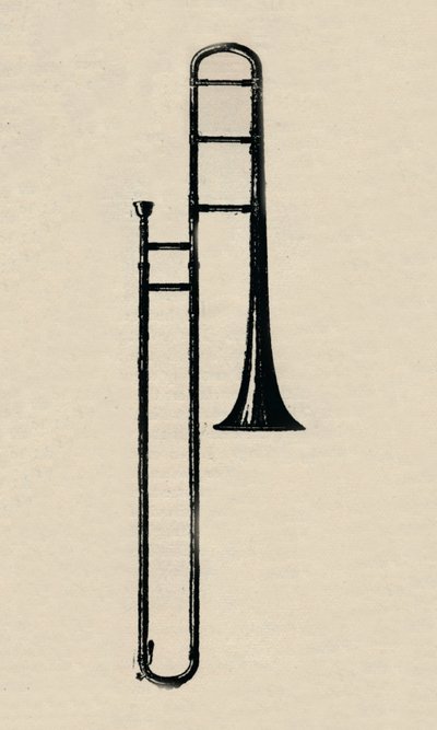 Trombón de varas, 1910 de Unbekannt