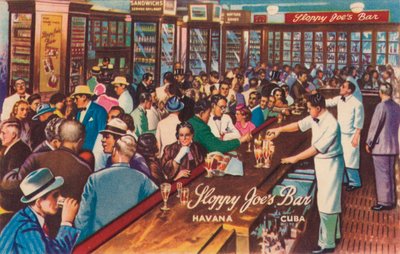 Bar Sloppy Joes, La Habana, Cuba, 1951 de Unbekannt