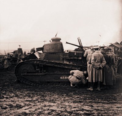 Pequeño tanque, c1914-c1918 de Unbekannt