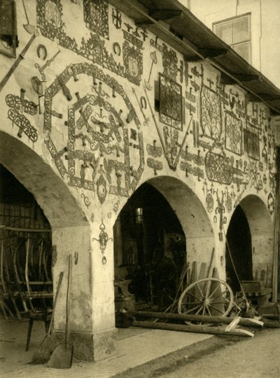 Herrería en la Abadía de Admont, Austria, c. 1935 de Unbekannt