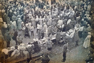 Mercado de Smolensk, Moscú, URSS, 1920s de Unbekannt