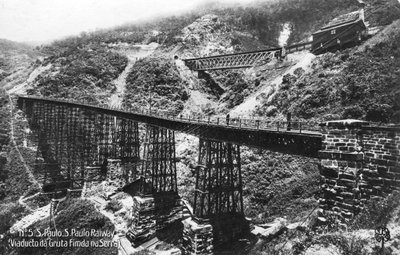 Ferrocarril de São Paulo, Brasil, principios del siglo XX de Unbekannt