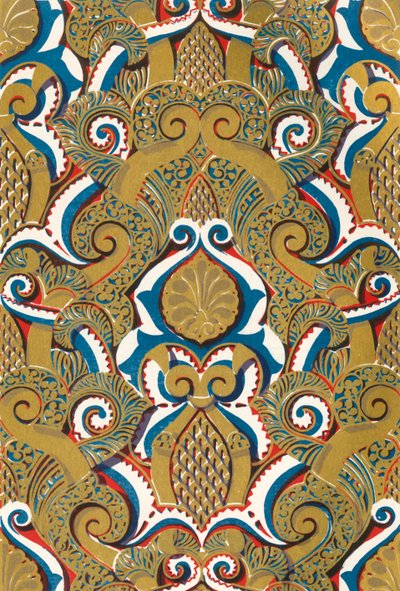 Sofito del gran arco en la entrada del Patio del Estanque de Peces, 1907 de Unbekannt