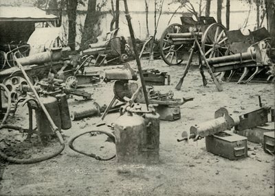 Algunos despojos del campo de batalla, 1919 de Unbekannt