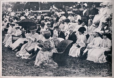 Algunos de los Espectadores en los Deportes de la Guardia en Chelsea, 1906 de Unbekannt