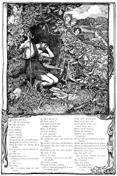 Canción de The Passionate Pilgrim de Shakespeare, 1895 de Unbekannt