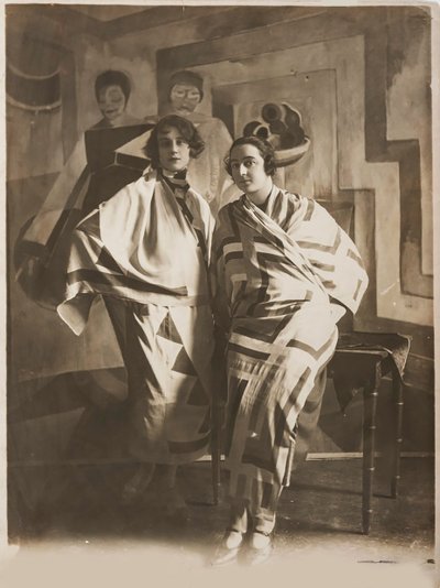 Sonia Delaunay en su estudio, c. 1924 de Unbekannt