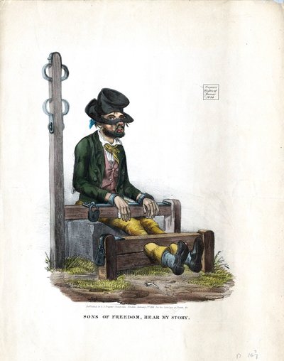 Hijos de la Libertad, Escuchen Mi Historia, 1834 de Unbekannt