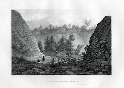 Fuente de las Cataratas del Passaic, Nueva Jersey, 1855 de Unbekannt