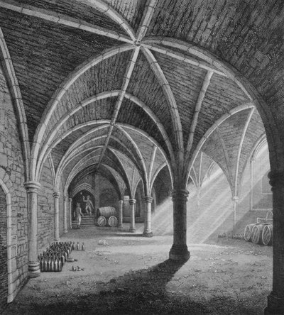 Vista suroeste de Gerrards Hall, Londres, c1834 1906 de Unbekannt