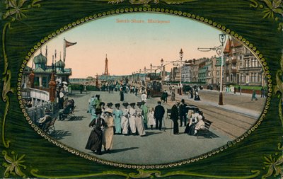 Costa Sur, Blackpool, c1905 de Unbekannt