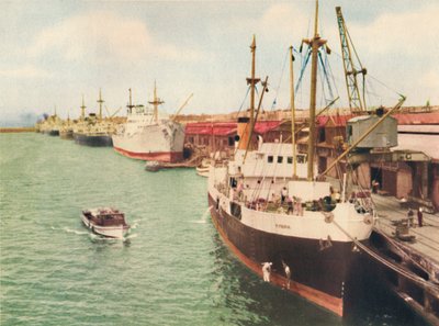 Muelle Sur, Fremantle, c1947 de Unbekannt