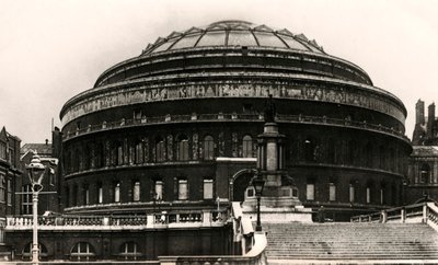 Entrada sur del Royal Albert Hall, Londres, principios del siglo XX de Unbekannt