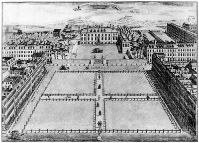 Southampton o Bloomsbury Square, Londres, siglo XVIII de Unbekannt