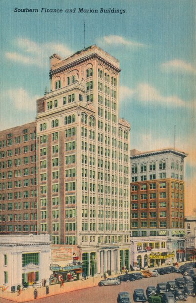 Edificios de Finanzas del Sur y Marion, Augusta, Georgia, 1943 de Unbekannt