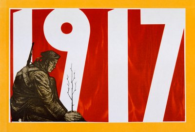 Cartel de propaganda soviética, 1917 de Unbekannt