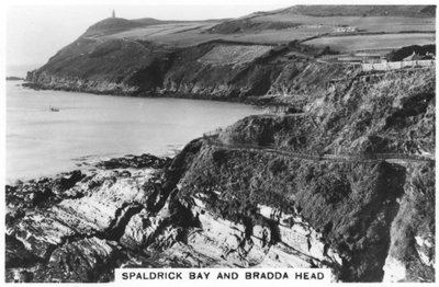 Bahía de Spaldrick y Cabeza de Bradda, Isla de Man, 1937 de Unbekannt