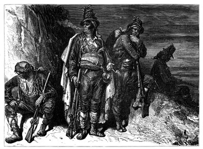Guardacostas españoles, c1890 de Unbekannt