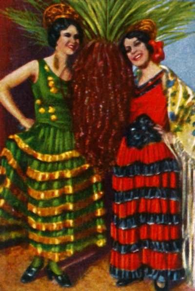 Bailarines españoles, c1928 de Unbekannt