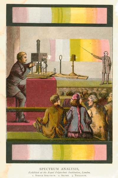 Análisis espectral, 1873 de Unbekannt