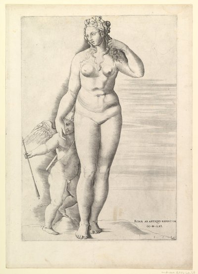Speculum Romanae Magnificentiae: Venus y Eros, 1561 de Unbekannt