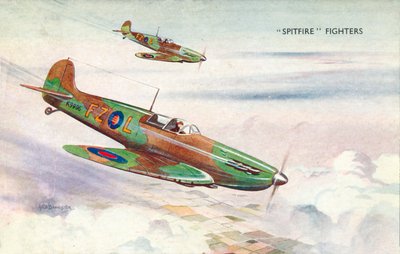Cazas Spitfire de Unbekannt