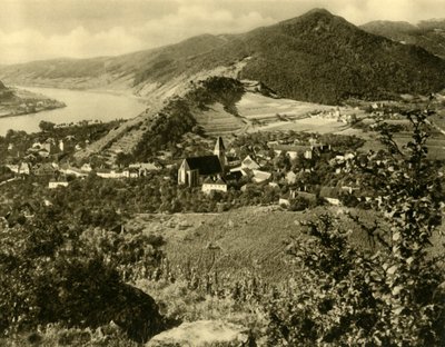 Spitz an der Donau, Wachau, Baja Austria, c1935 de Unbekannt