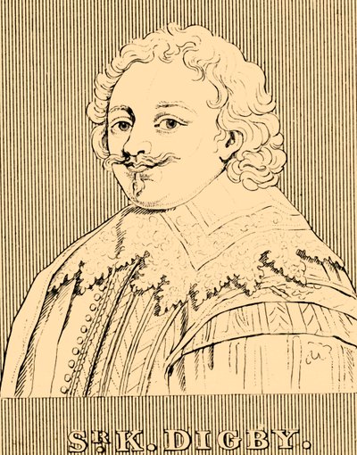 Sr. K. Digby, 1603-1665, 1830 de Unbekannt