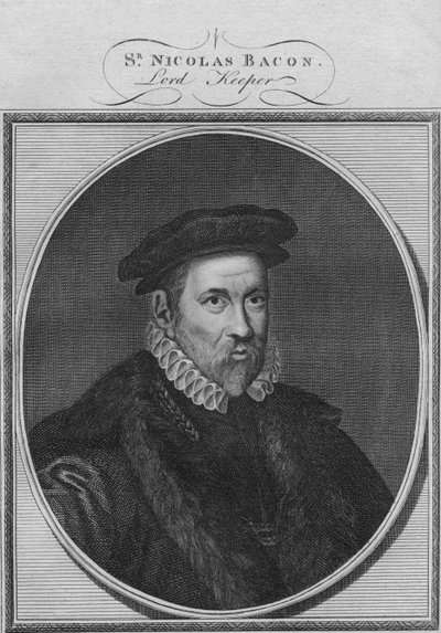 Sr Nicolas Bacon, Lord Guardián, 1784 de Unbekannt