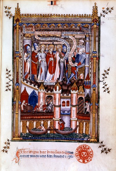 San Denis ante Sisinnius, 1317 de Unbekannt
