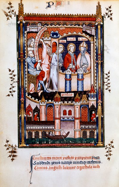 San Denis encadenado, 1317 de Unbekannt