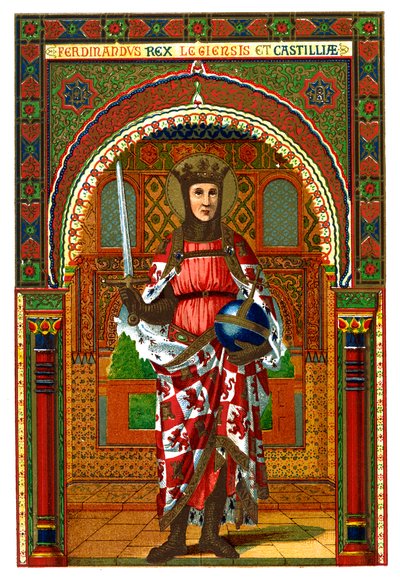 San Fernando III de Castilla y León, 1886 de Unbekannt