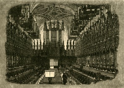 Capilla de San Jorge, Windsor, 1898 de Unbekannt