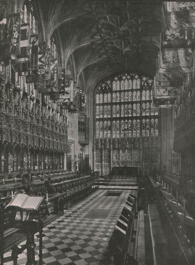 Capilla de San Jorge, Windsor, 1910 de Unbekannt