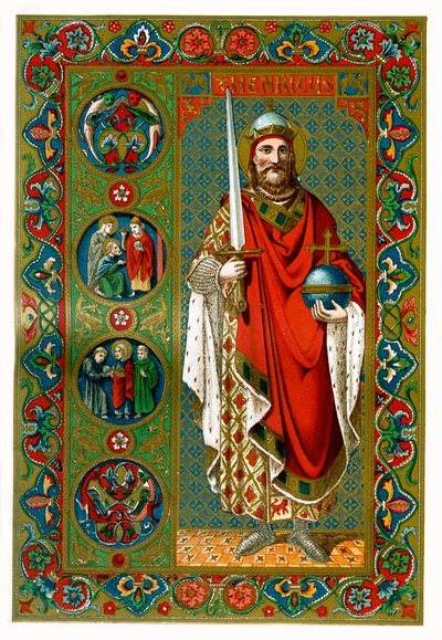 San Enrique, Emperador del Sacro Imperio Romano, 1886 de Unbekannt
