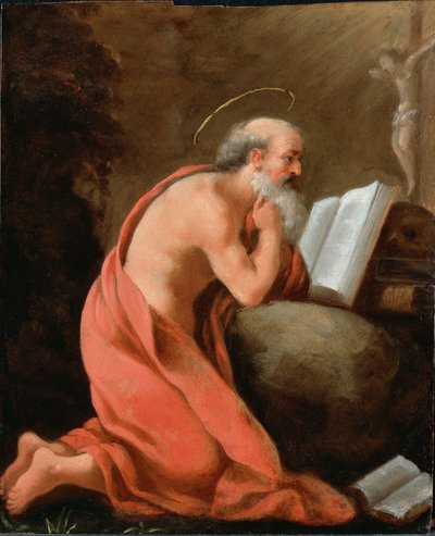 San Jerónimo en penitencia de Unbekannt