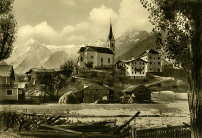 Iglesia de Santa Margarita, Kaprun, Austria, c1935 de Unbekannt