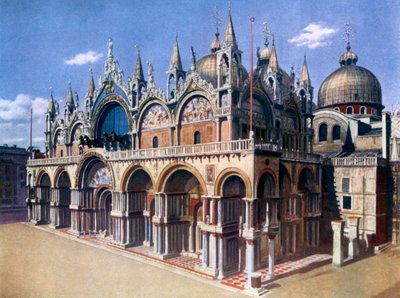 Basílica de San Marcos, Venecia, Italia, 1926 de Unbekannt
