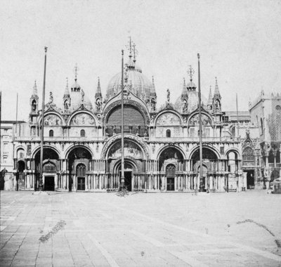 Basílica de San Marcos, Venecia, Italia, finales del siglo XIX o principios del siglo XX de Unbekannt