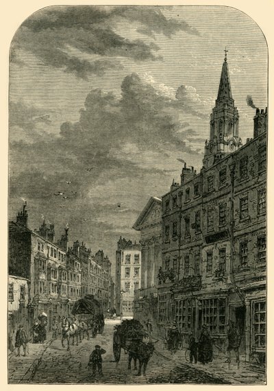 St. Martins Lane, 1820, 1881 de Unbekannt