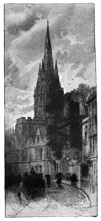 Santa María, Oxford, 1900 de Unbekannt
