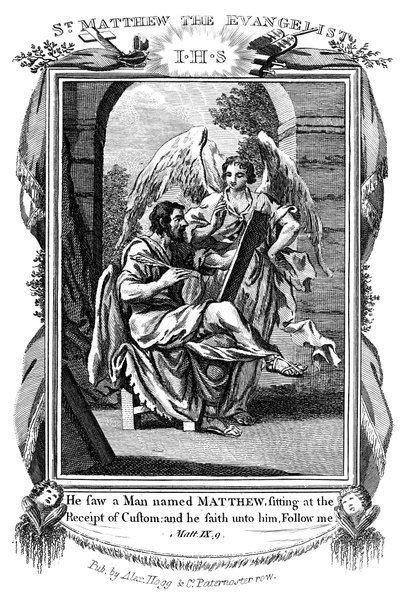 San Mateo el Evangelista, c. 1808 de Unbekannt
