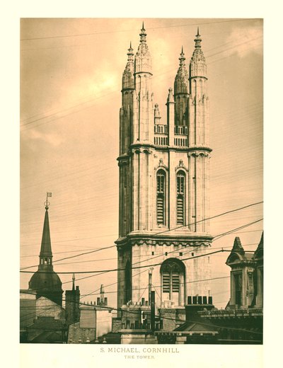 San Miguel, Cornhill, La Torre, mediados-finales del siglo XIX de Unbekannt