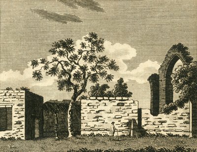 Capilla de San Pancracio, en Canterbury, c. 1786 de Unbekannt