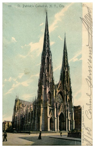 Catedral de San Patricio, Ciudad de Nueva York, Nueva York, EE.UU., 1902 de Unbekannt
