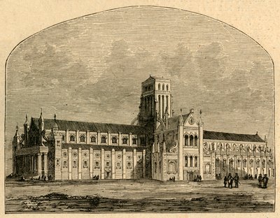 San Pablo después de la caída de la aguja, de una vista de Hollar, 1897 de Unbekannt