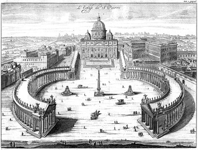Basílica de San Pedro, Roma, 1702 de Unbekannt