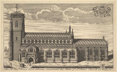 Iglesia de San Pedro en Walpole, siglo XVIII de Unbekannt